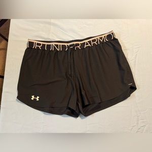 Black under armour shorts large